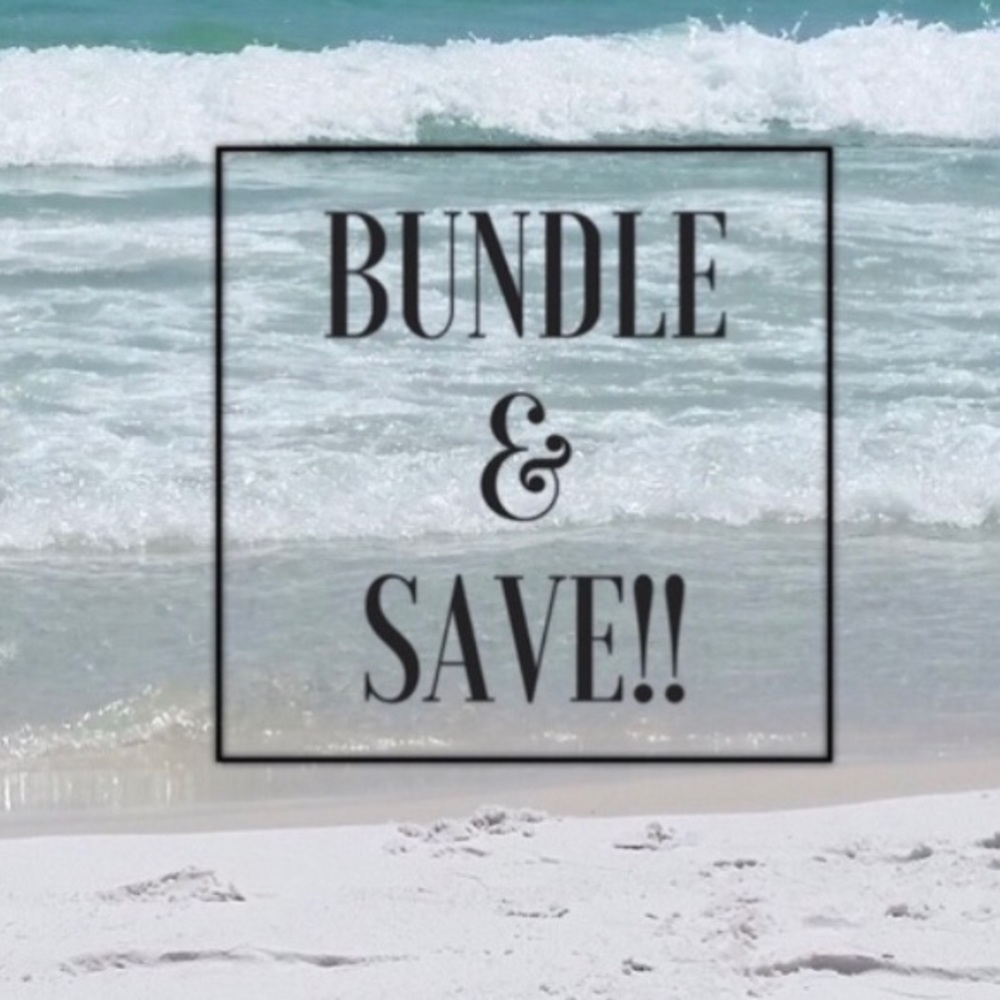 Bundle items for great discount!